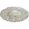 Ekena Millwork Needham Ceiling Medallion (Fits Canopies up to 4 1/4"), Hand-Painted Flash Blue, 14 5/8"OD x 2 1/4"P CM14NEFBS - alternate 2